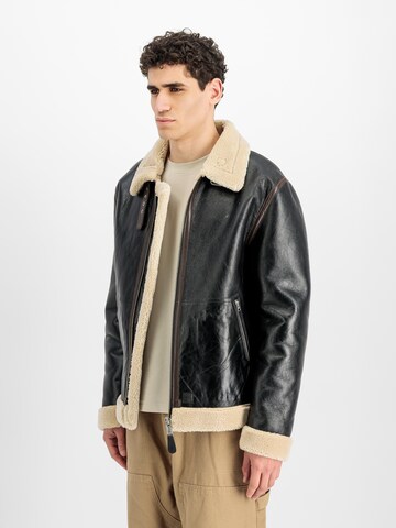 ALPHA INDUSTRIES Jacke 'USAAF D-1' in Schwarz: Vorderseite