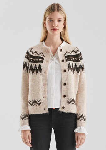 Cardigan QS en beige : devant