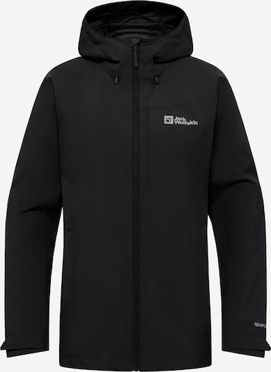 JACK WOLFSKIN Outdoorjacke in schwarz / weiß, Produktansicht
