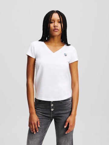 KARL LAGERFELD JEANS Shirt in White