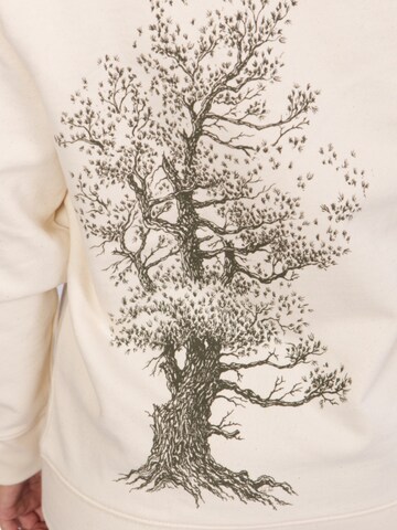 Sweat-shirt 'Natural Raw Pine Tree' Life-Tree en beige