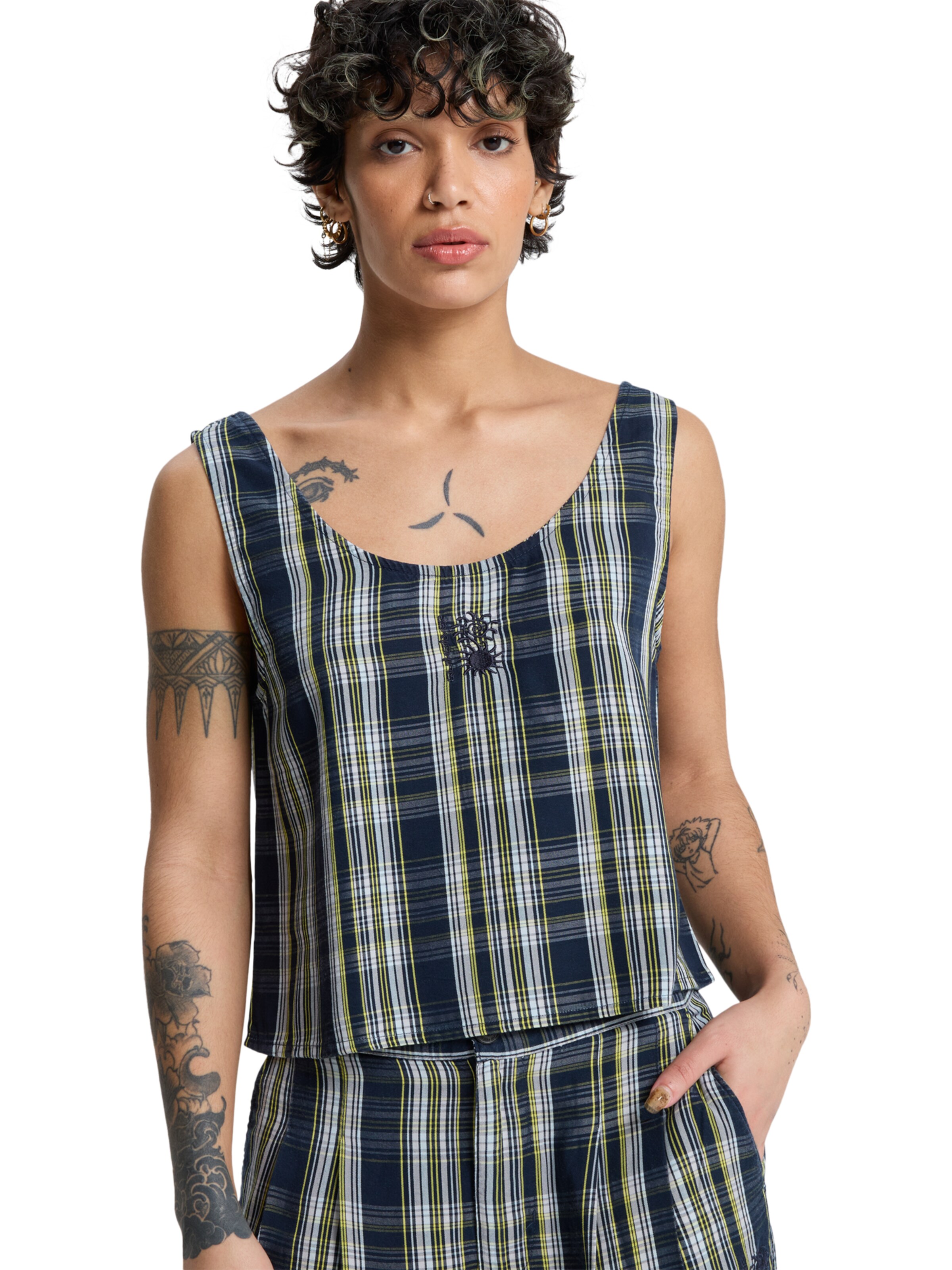 QUIKSILVER Top 'Vista' in Blue: front