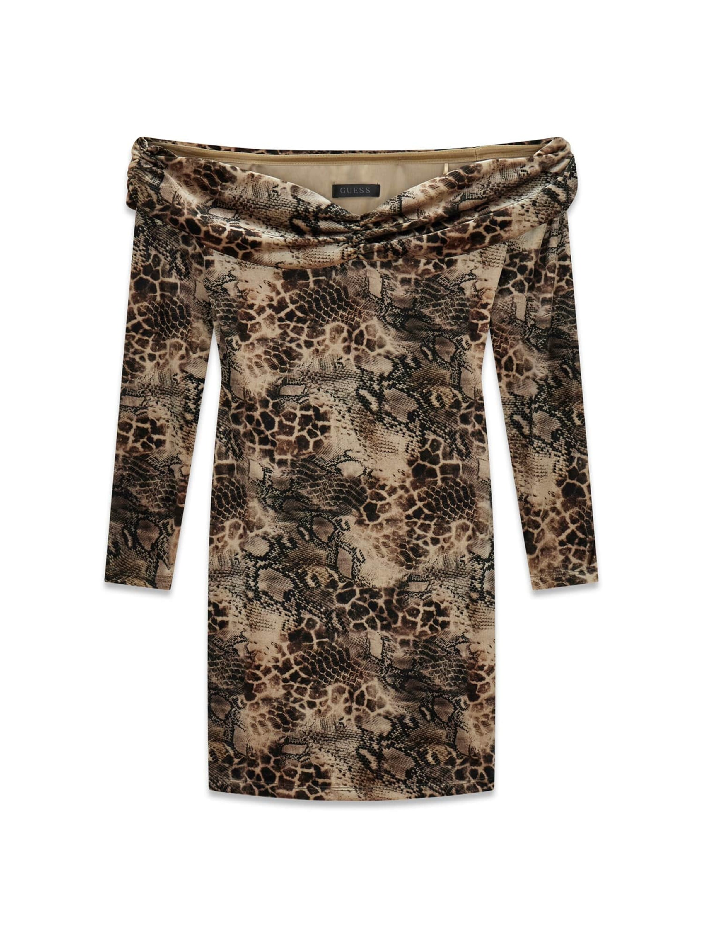 GUESS Kleid in Braun: Vorderseite
