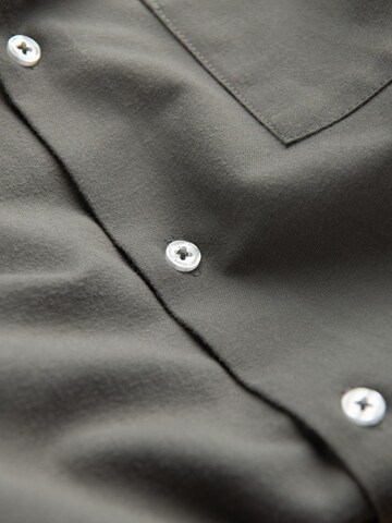 Ombre Regular fit Button Up Shirt 'OM-SHCS-0148' in Grey