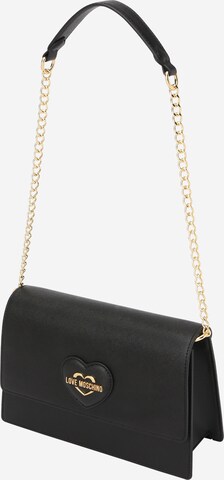 Love Moschino - Mala de ombro 'Sweet Heart' em preto