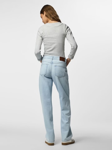 PIECES Regular Jeans 'SKY' in Blauw