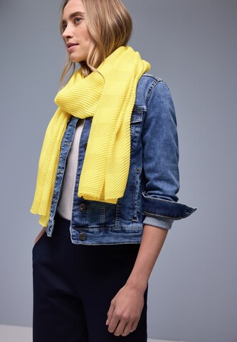 STREET ONE Scarf in Yellow: front