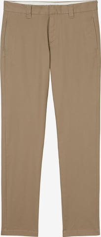 Marc O'Polo Regular Chino 'Osby' in Bruin: voorkant