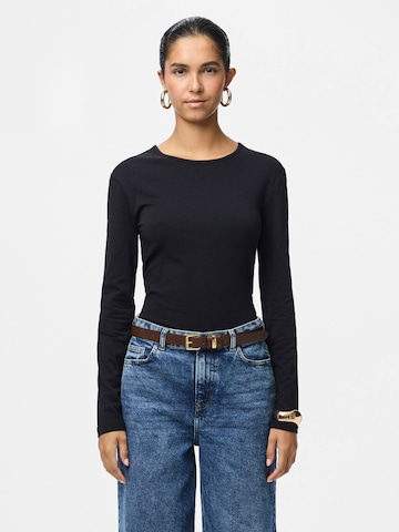 PIECES Футболка 'PCAMELIA' в Черный: спереди