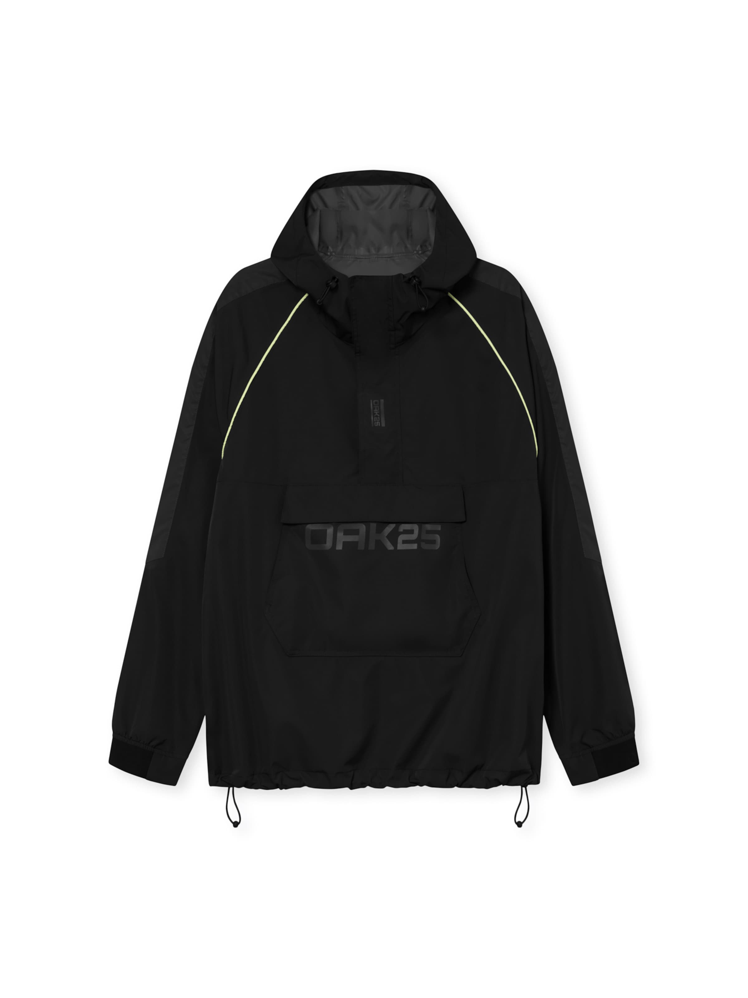 Veste fonctionnelle 'Commute Rainbreaker' OAK25 en noir : devant