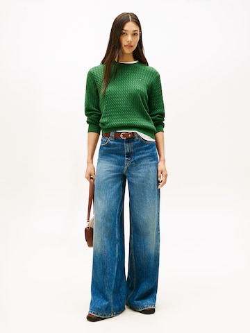 Pulover de la TOMMY HILFIGER pe verde