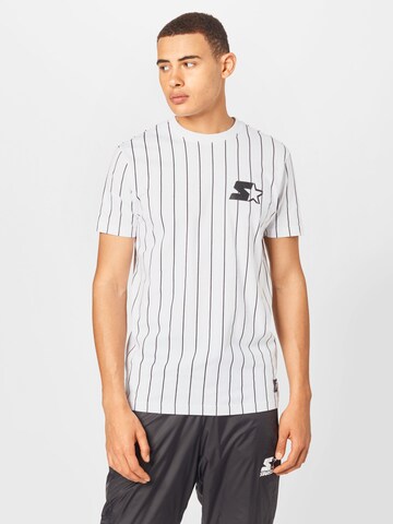 Starter Black Label Μπλουζάκι σε λευκό: μπροστά