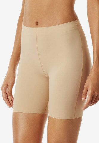 SCHIESSER Skinny Shapingbroek in Beige: voorkant