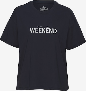 Herrlicher Shirt in Blue: front