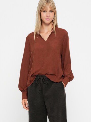 JDY Свободный крой Штаны 'JDYULLA OHIO' в Коричневый