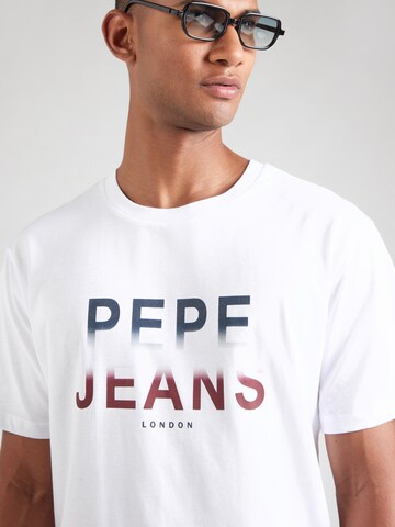 Pepe Jeans Μπλουζάκι 'SEASON III' σε λευκό