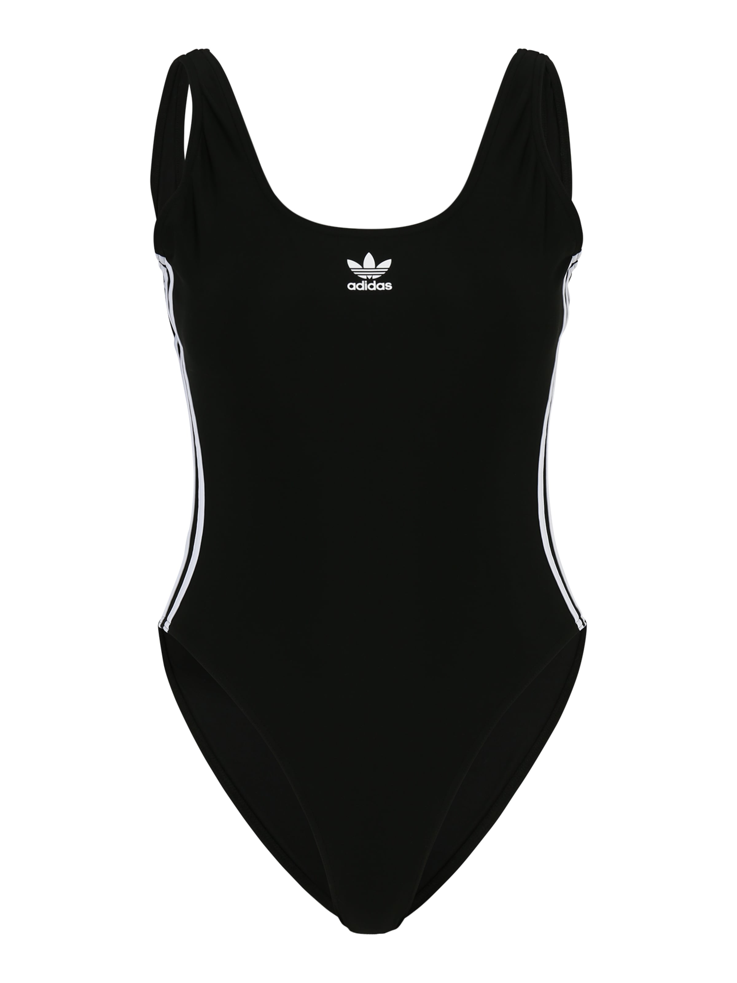 ADIDAS ORIGINALS Bustier Uimapuku 'Adicolor' värissä musta: etupuoli