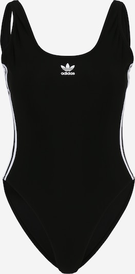 ADIDAS ORIGINALS Swimsuit 'Adicolor 3-Stripes' in Black / White, Item view