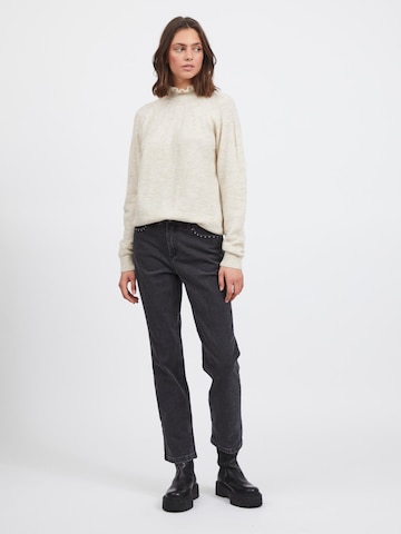 VILA Sweater 'Dua' in Beige