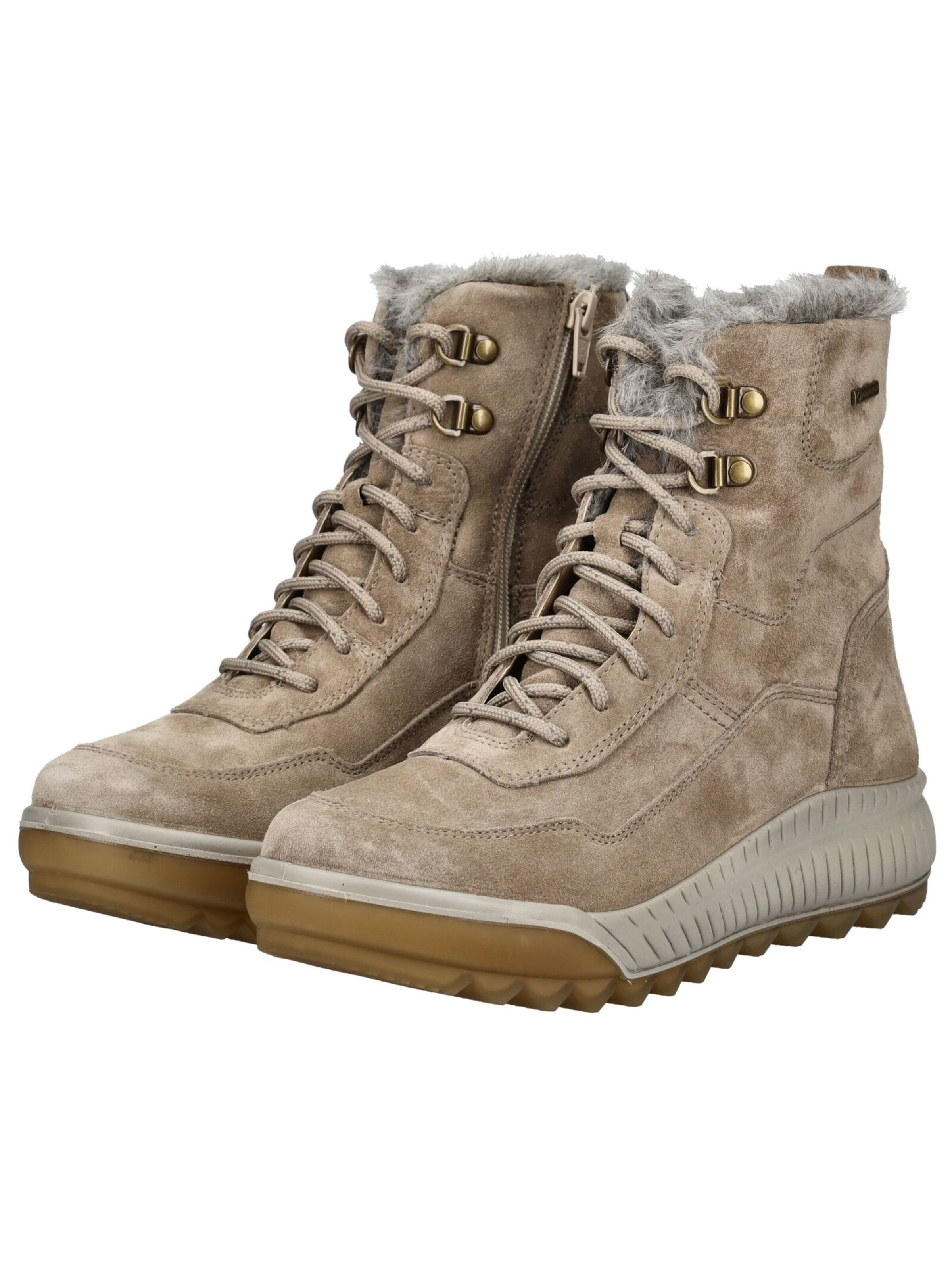 Legero Lace-up bootie in Beige