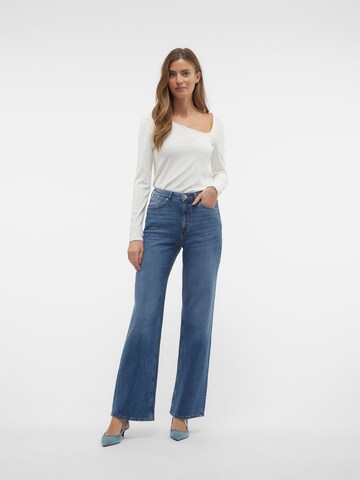 balta VERO MODA Marškinėliai 'CARINA'