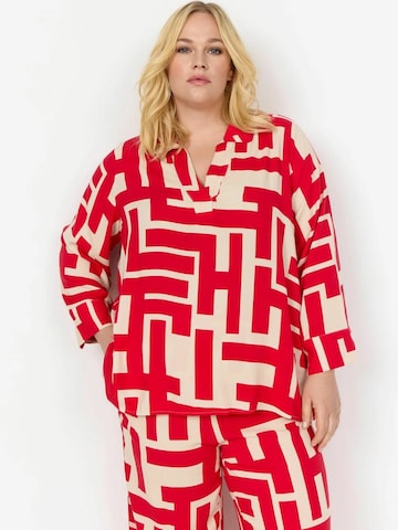 Wasabi Concept Bluse 'Alva' in Rot: Vorderseite