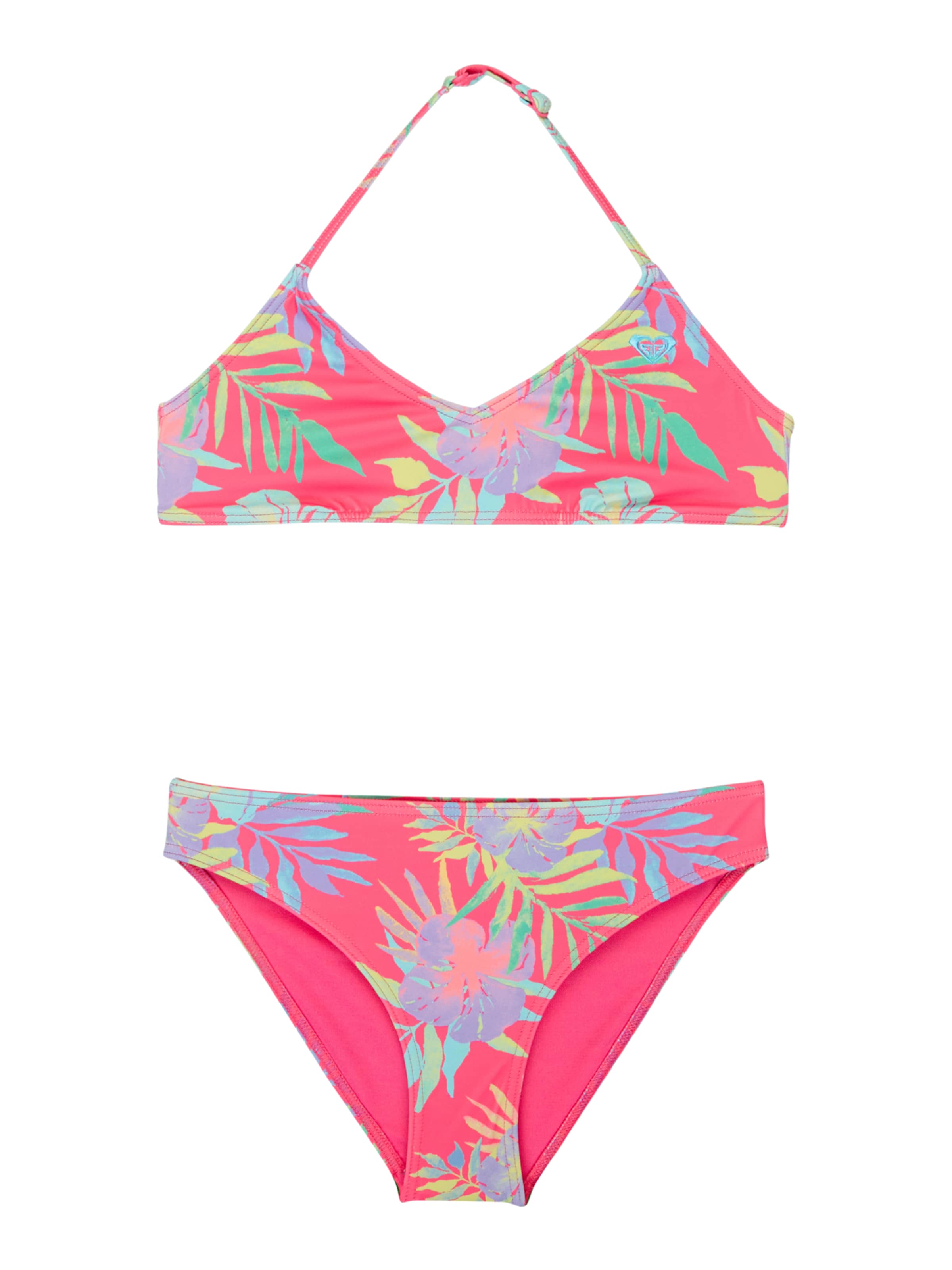 ROXY Bralette Bikini 'Aquarella' in Pink: front