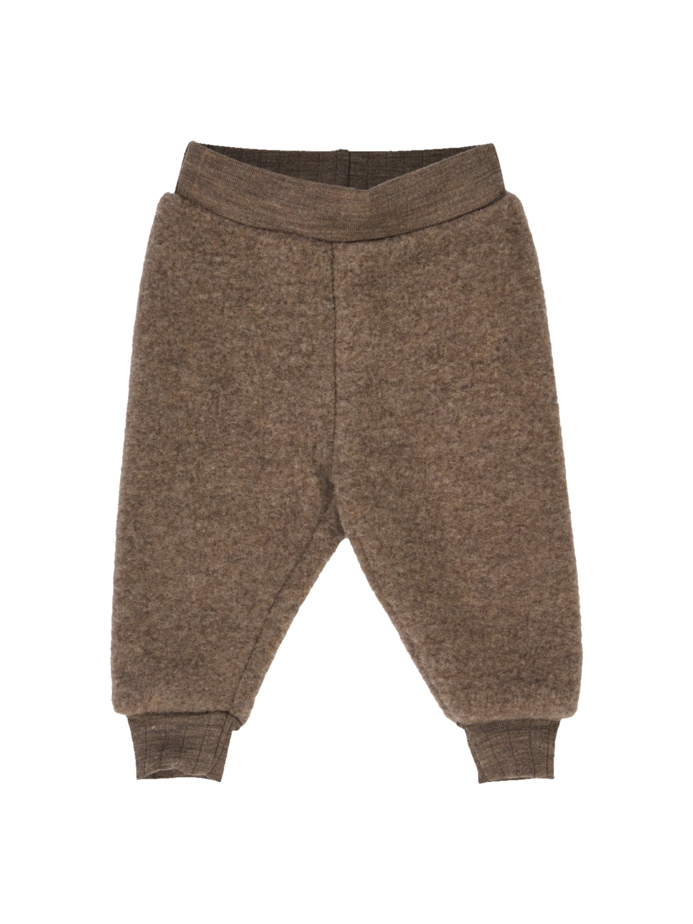 Pantalon Müsli by GREEN COTTON en marron : devant