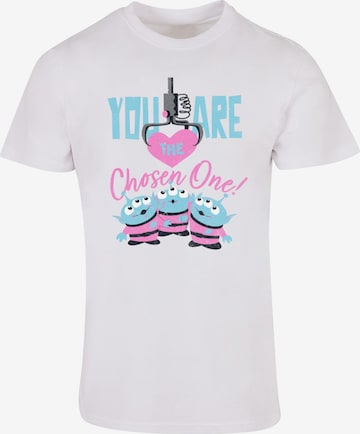 ABSOLUTE CULT Shirt 'Toy Story - You are the chosen one' in Wit: voorkant