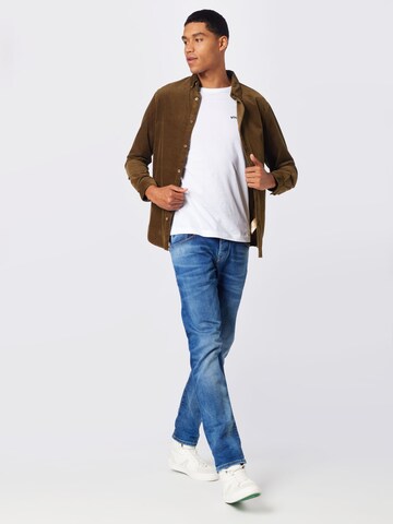 SCOTCH & SODA Regular fit Overhemd in Groen