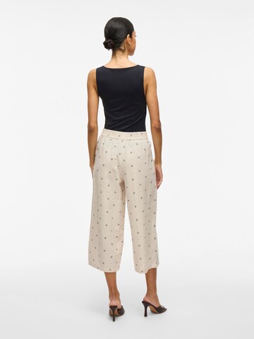 Wide Leg Pantalon VILA en beige