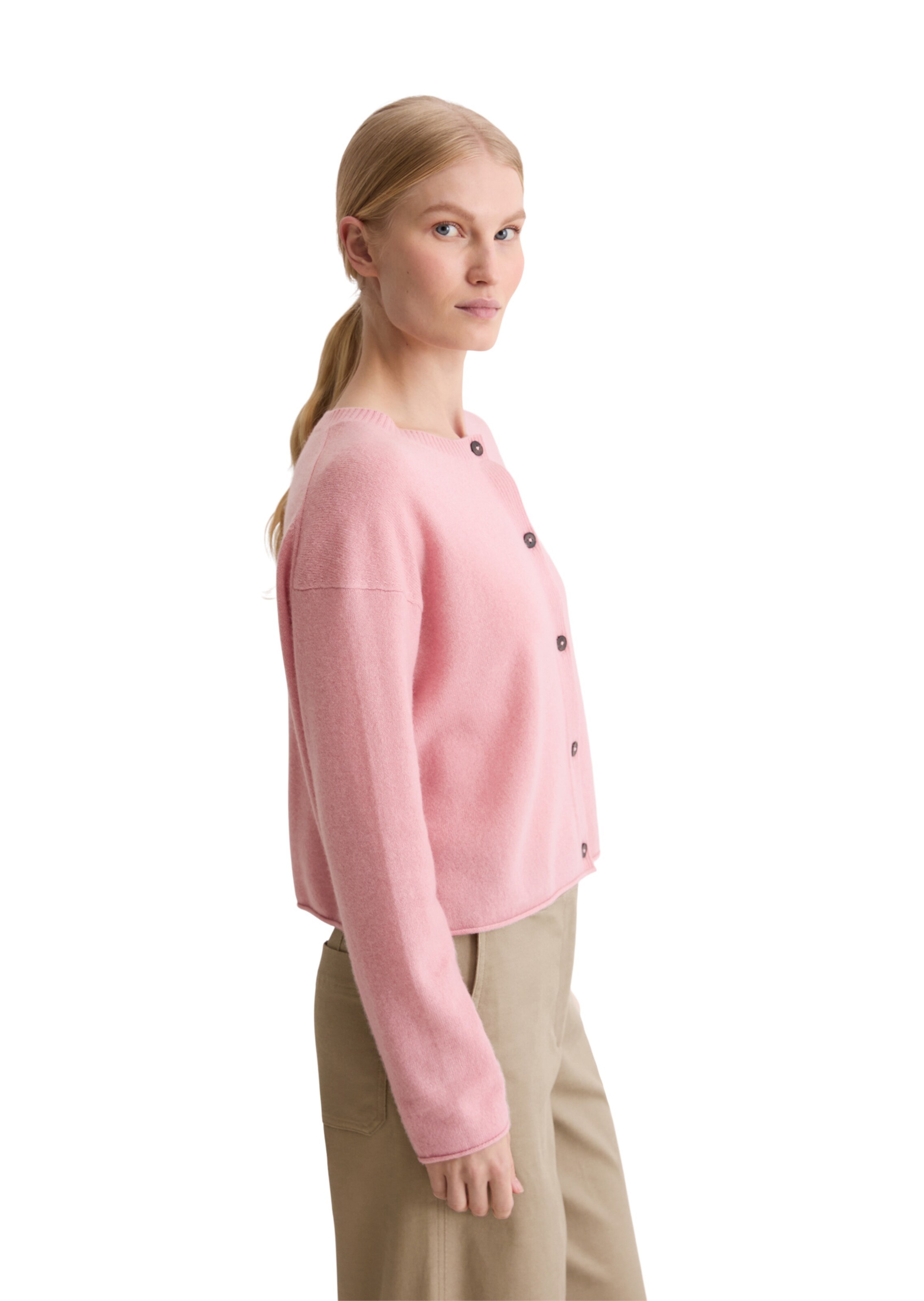 Marc O'Polo Gebreid vest in Roze