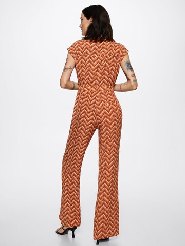 Tuta jumpsuit di MANGO in rosso