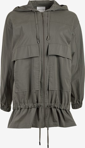 HELMIDGE Between-Seasons Parka in Green: front