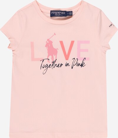 Polo Ralph Lauren T-Shirt in pink / rosa / hellpink / schwarz, Produktansicht