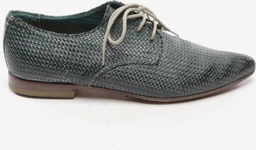 MOMA Flats & Loafers in 36 in Green: front