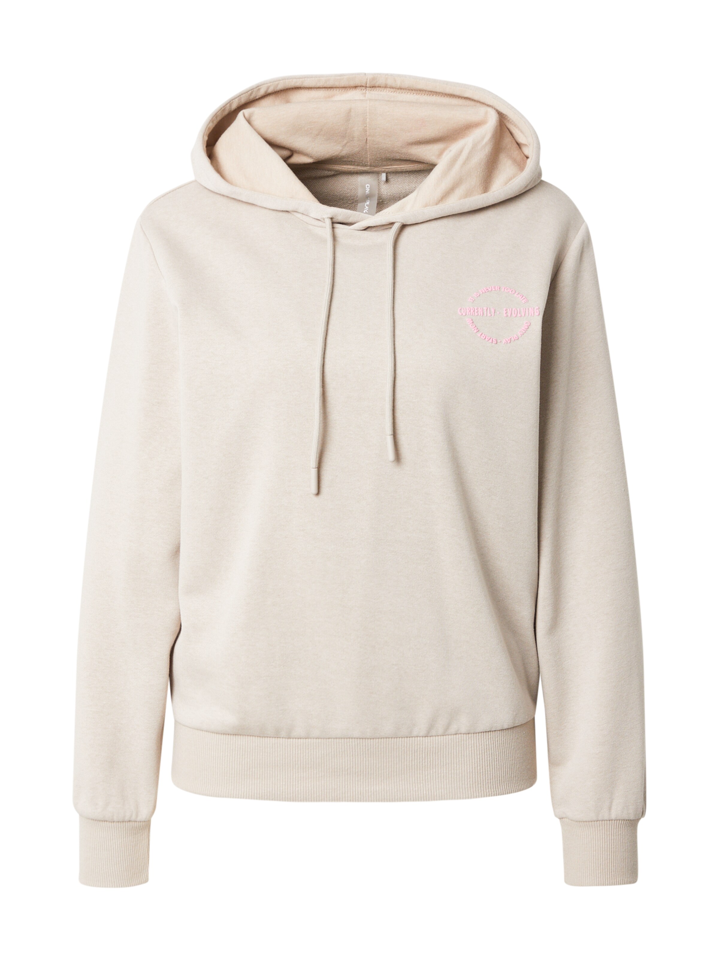 ONLY PLAY Αθλητική μπλούζα φούτερ 'ONPPICA' σε γκρι: μπροστά