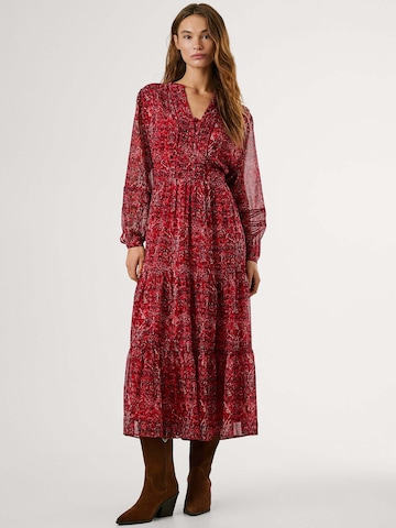 Pepe Jeans Jurk 'Miley' in Rood