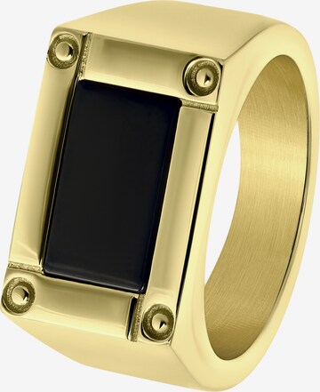 Lucardi Ring in Gold: front