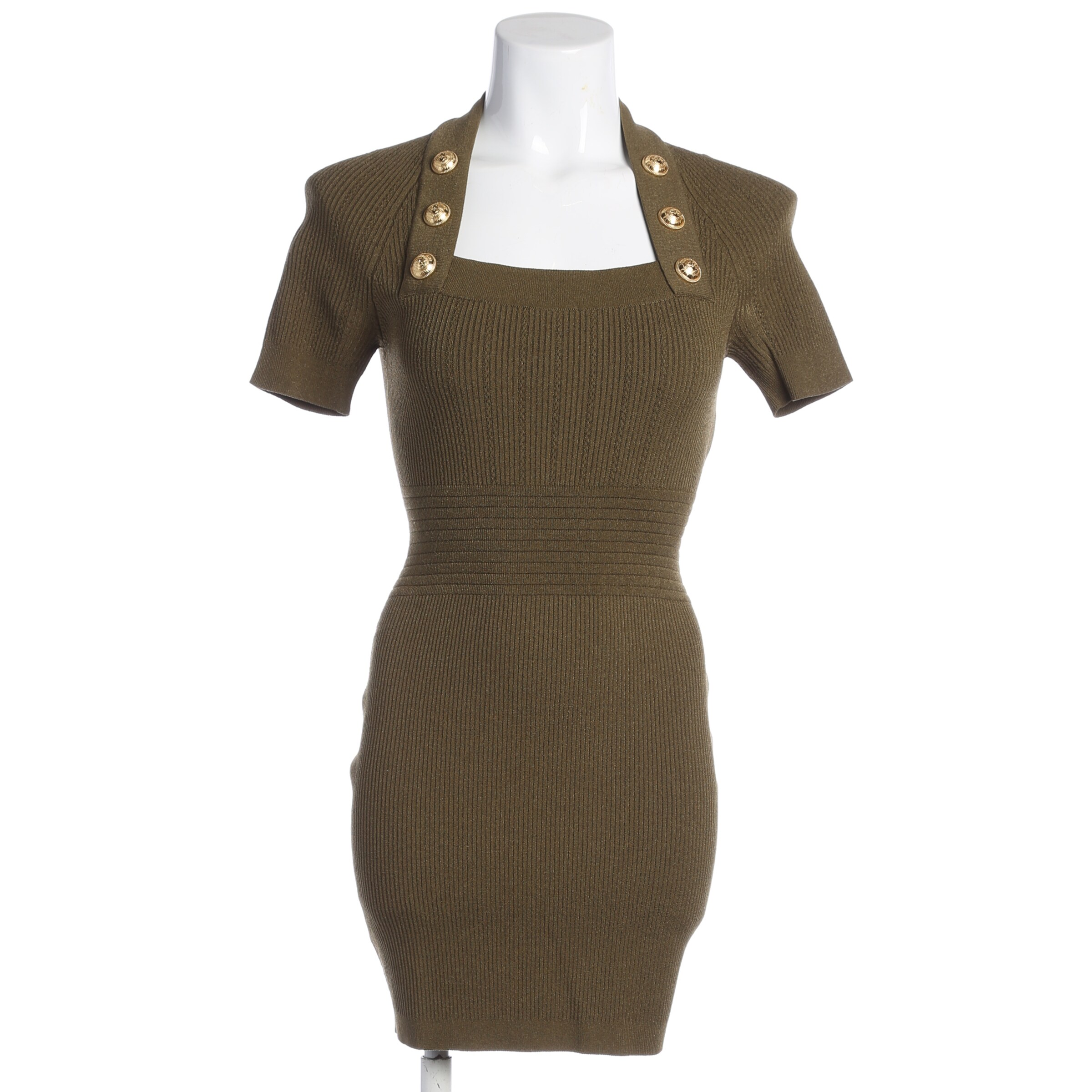 Balmain Dress in XS in Green: front