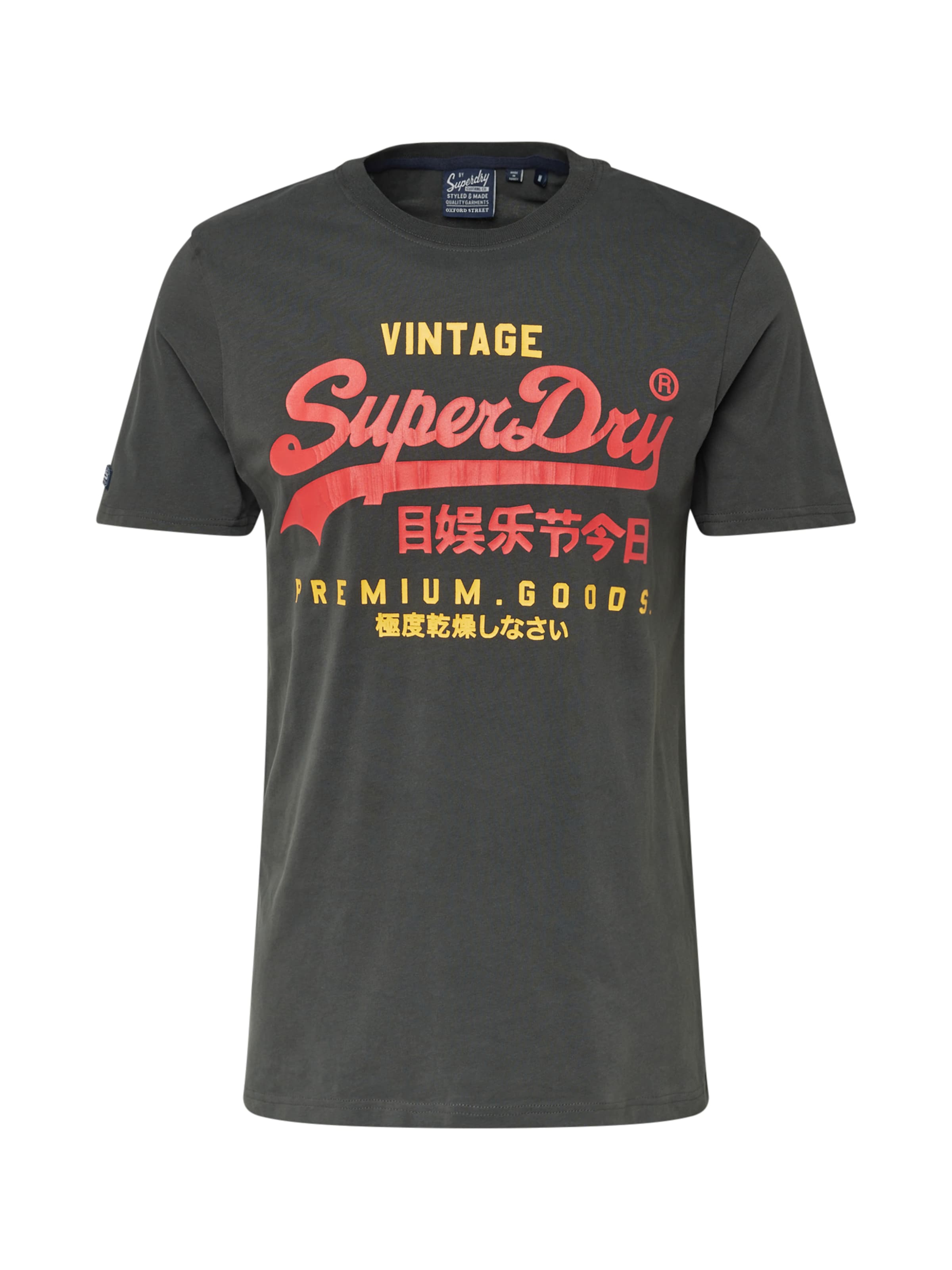 Superdry & Co T-Shirt 'CLASSIC VL HERITAGE' in Grün: Vorderseite