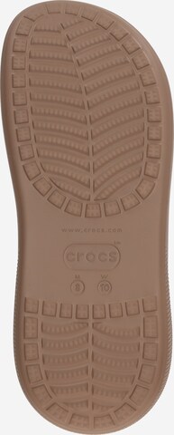 Crocs Сабо 'Classic Crush' в кафяво