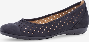 GABOR Ballet Flats in Blue: front