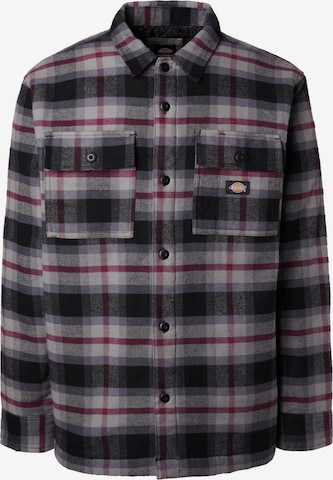 DICKIES Button Up Shirt in Grey: front