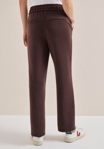 CECIL Loose fit Pants 'Neele' in Brown