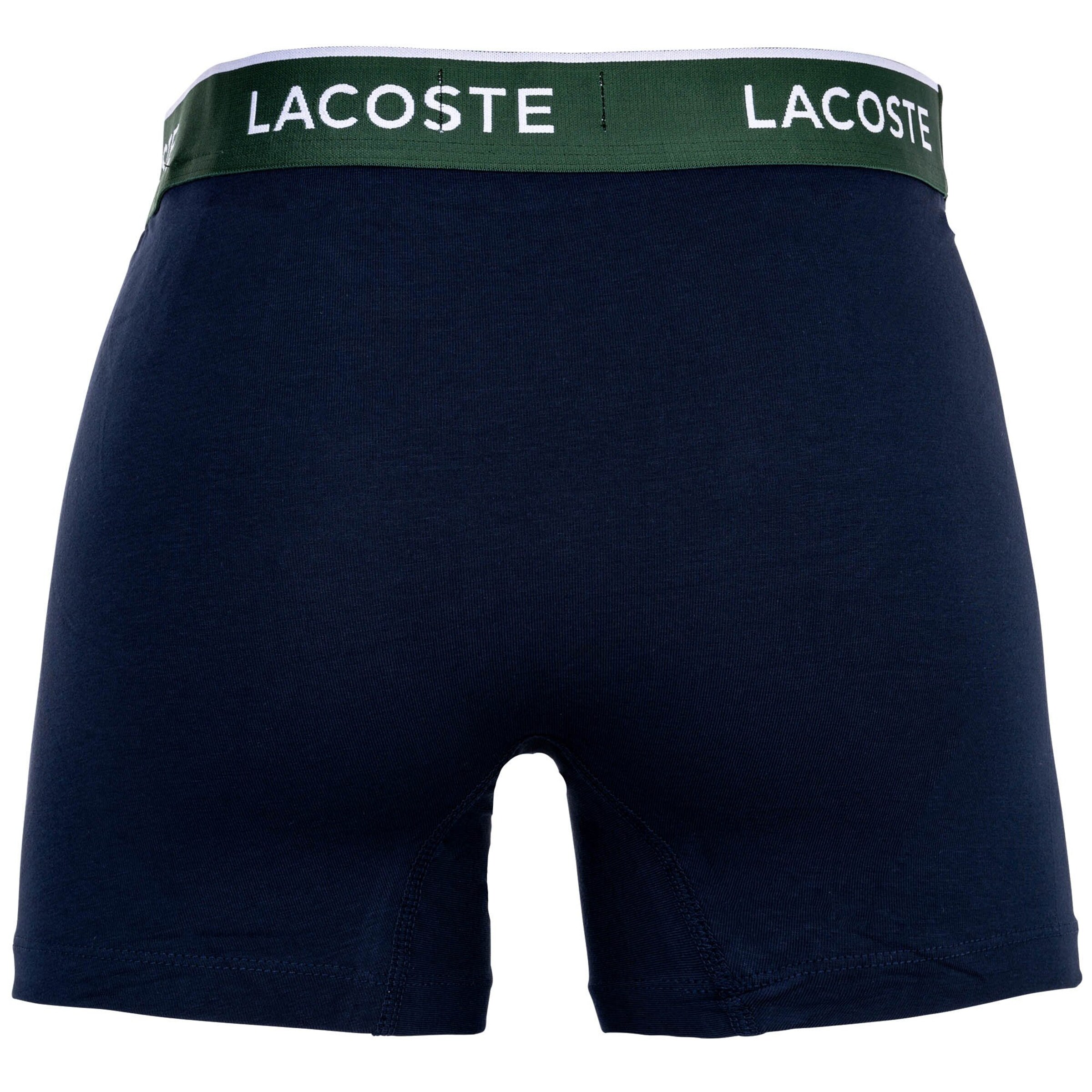 LACOSTE - Calzoncillo boxer en negro