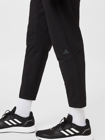 ADIDAS PERFORMANCE Regular Workout Pants 'Designed For Training' in Black