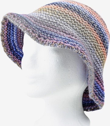 COLLEZIONE ALESSANDRO Hat 'Levi' in Purple: front