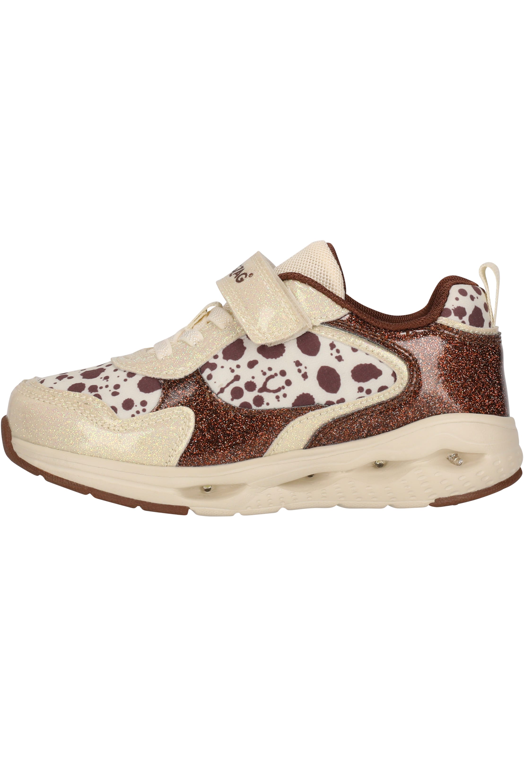 ZigZag Sneakers 'Certiny' in Brown