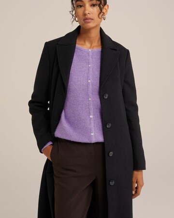 WE Fashion Between-seasons coat in Black